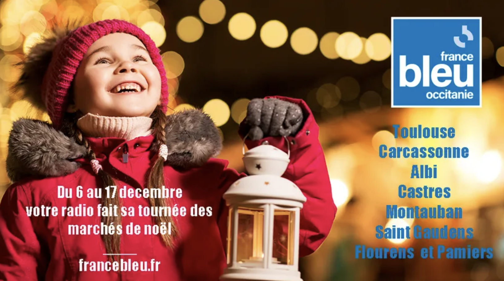 France Bleu Occitanie fait sa tournée des marchés de Noël