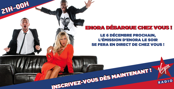 Enora Malagré chez un auditeur