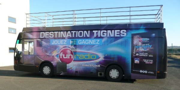 Le Bus Fun Radio sera ce jeudi soir de 21h à 22h au Bowlcenter à Échirolles