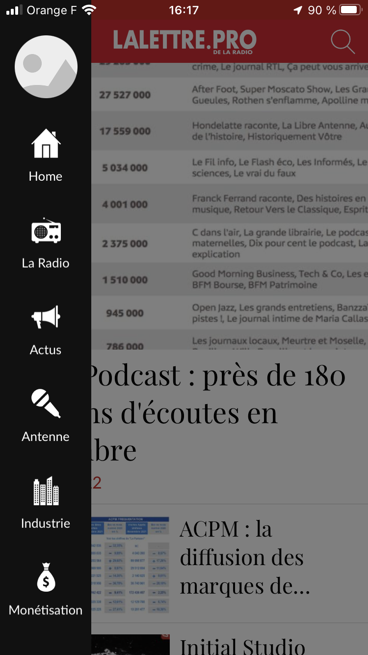 Téléchargez l'application gratuite de La Lettre Pro