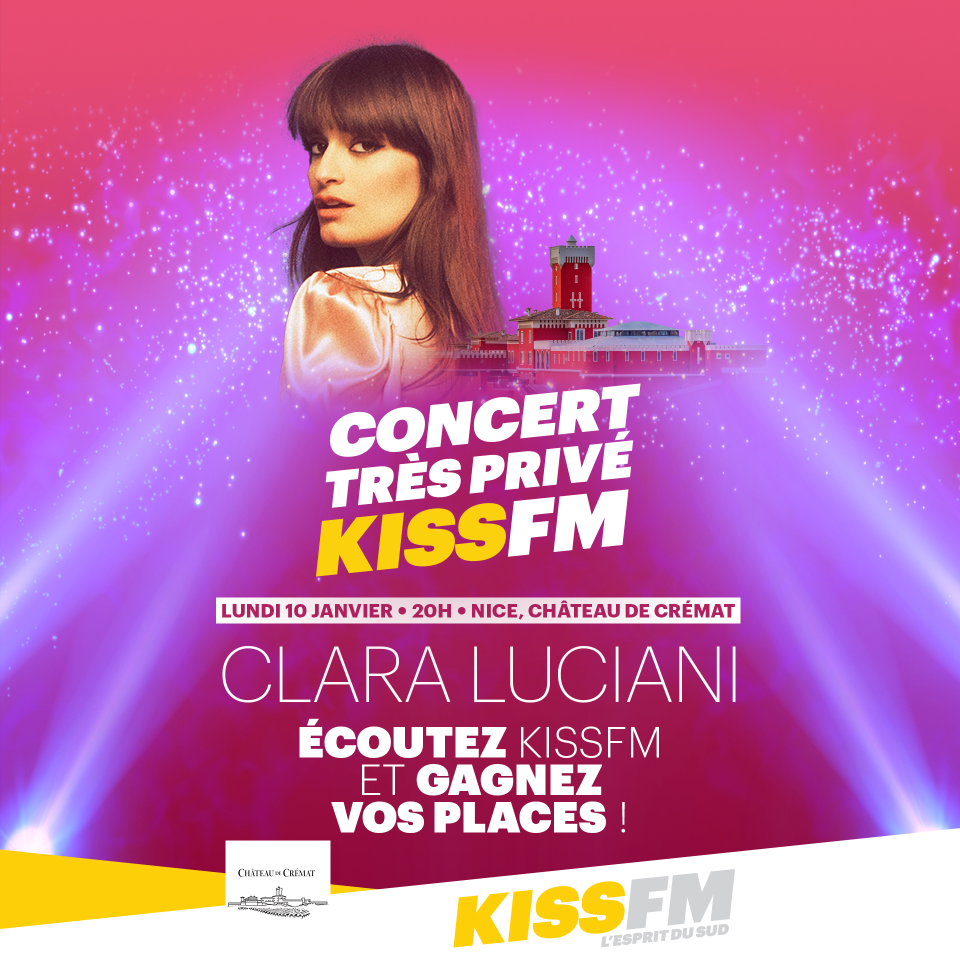 KISS FM : un concert avec Clara Luciani 