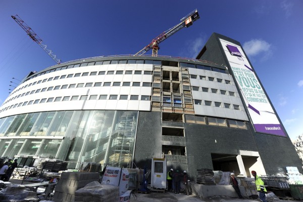 La Maison de la Radio toujours en chantier © Christophe Abramowitz