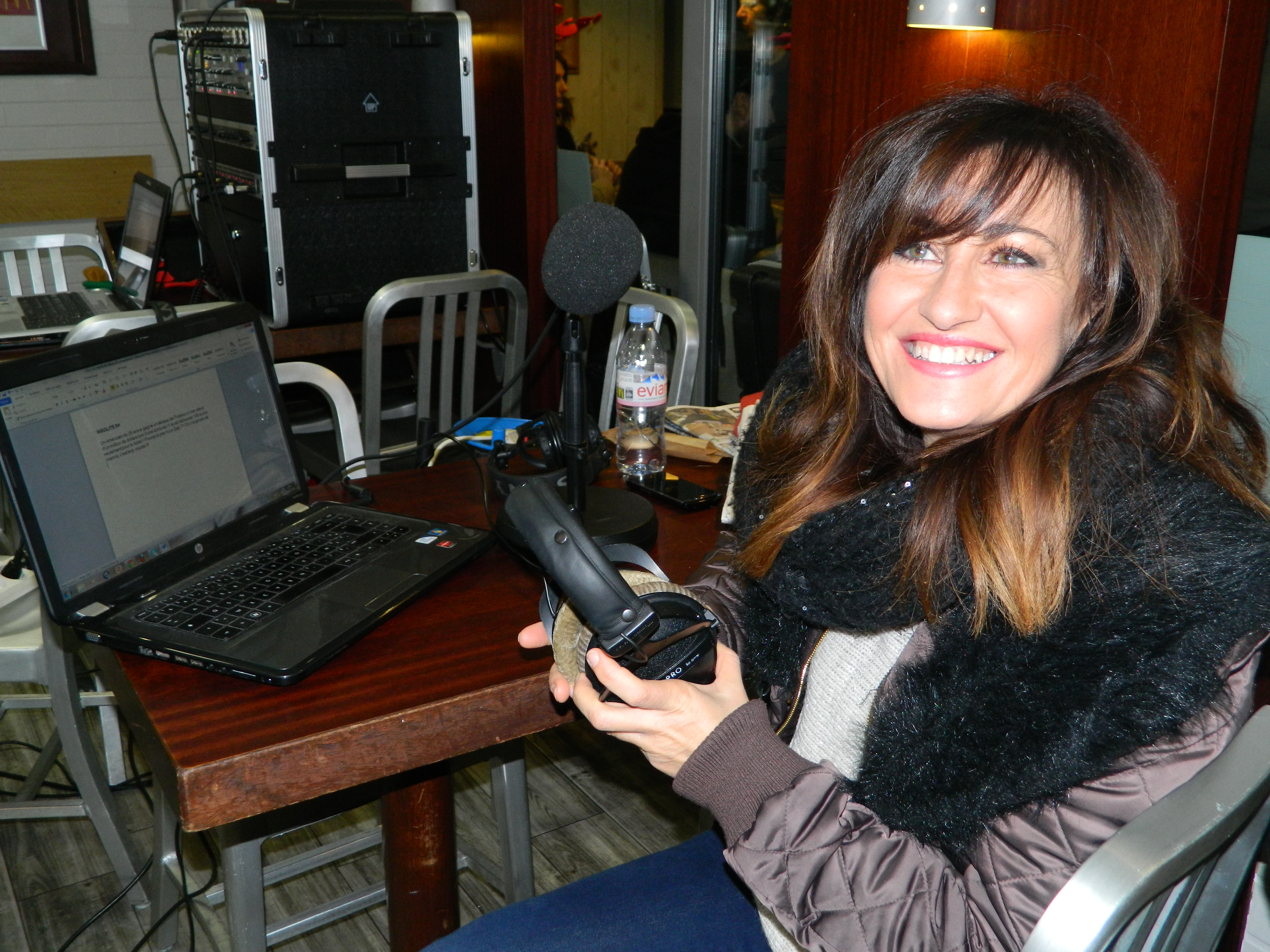 Tina Sanchez, journaliste de terrain!