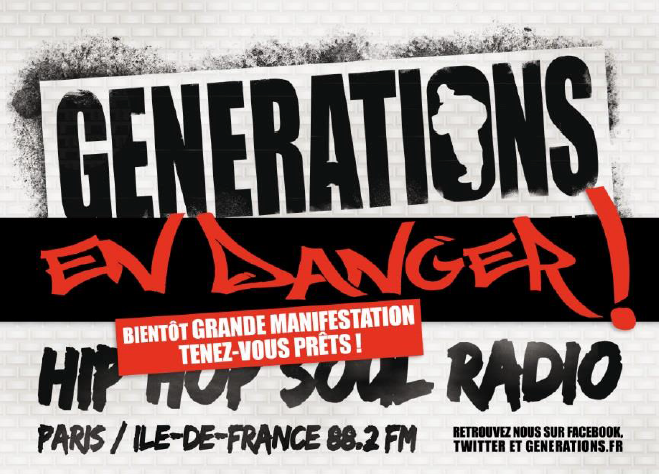 La Hip Hop Soul Radio "Générations" est-elle en danger ?