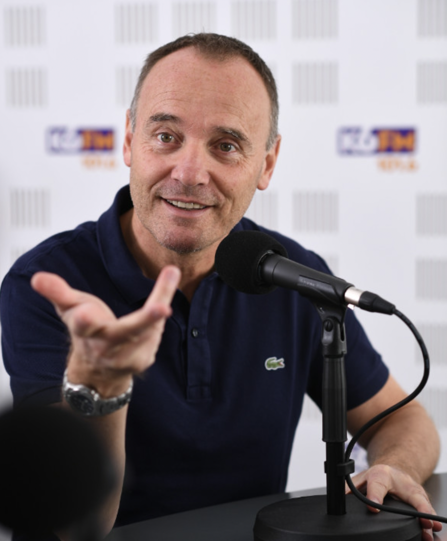 Franck Pelloux, directeur d’antenne de K6FM