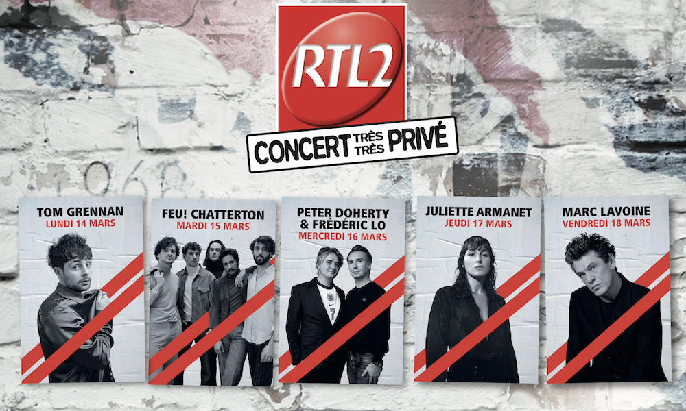 Une grande semaine de concerts Pop-Rock sur RTL2