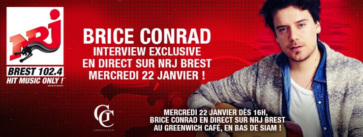 NRJ s’installe à Brest avec Brice Conrad