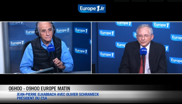 Olivier Schrameck sur Europe 1