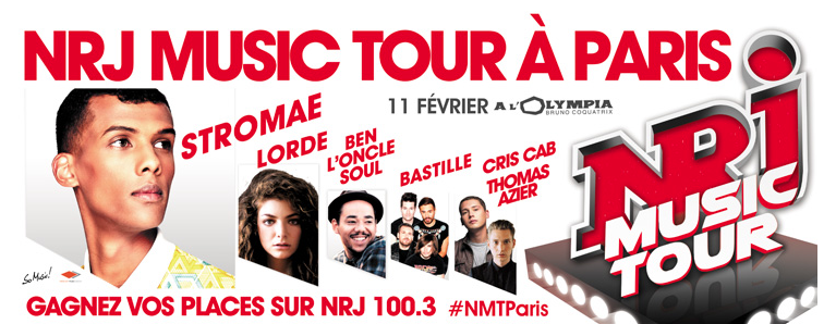 Stromae sur la scène du NRJ Music Tour