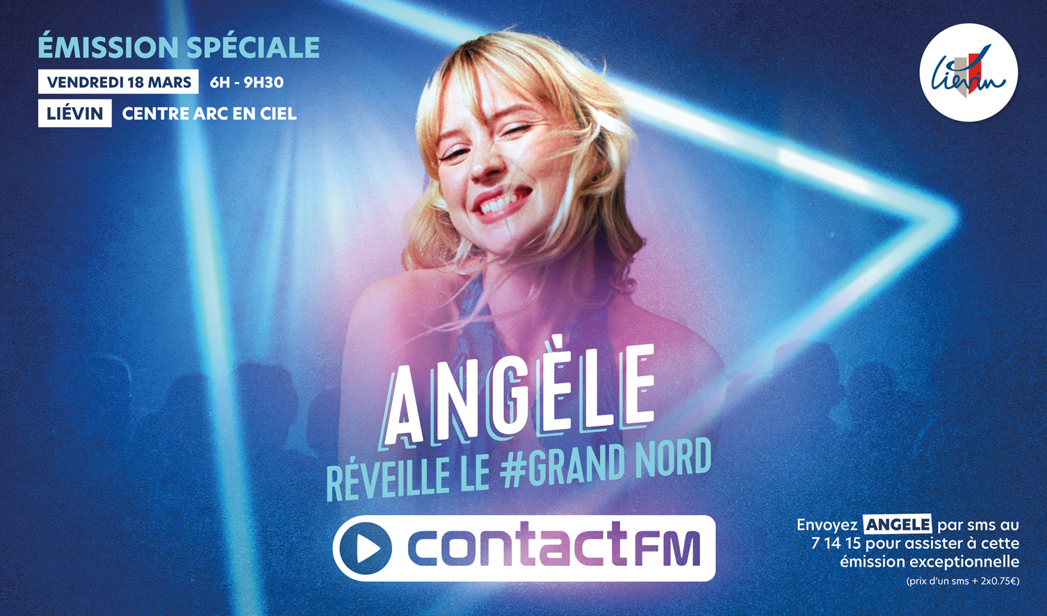 Angèle réveille les auditeurs de Contact FM