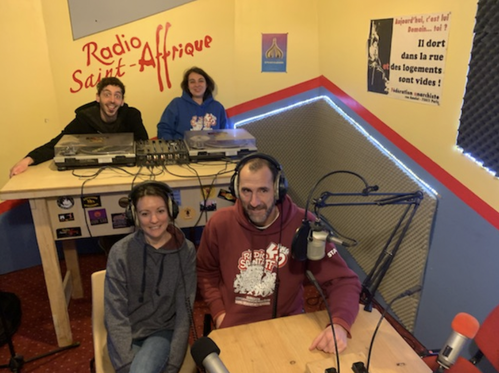 En compagnie de Franck, Émeline et Alex, Audrey Barat (au premier plan à gauche) est prête à accueillir de nouveaux stagiaires. © Radio Saint-Affrique.