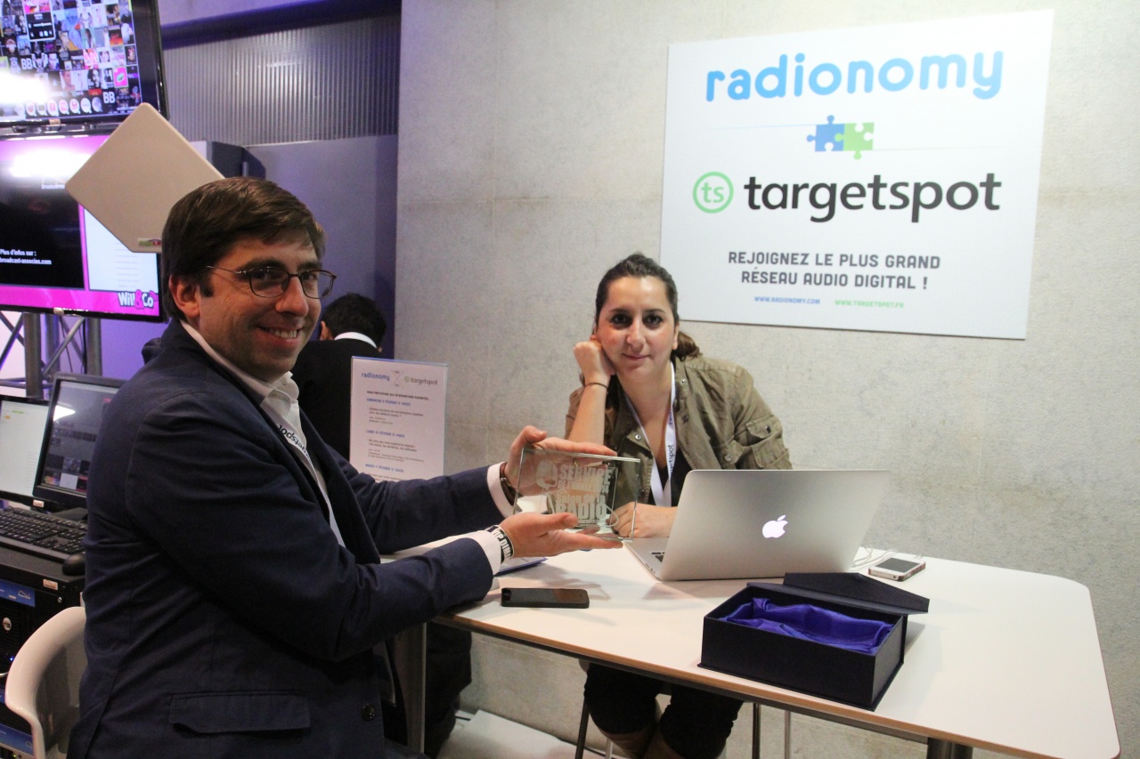 Le Prix ON'R Qualifio du Meilleur Service de l'année 2014 pour Radionomy For Broadcasters