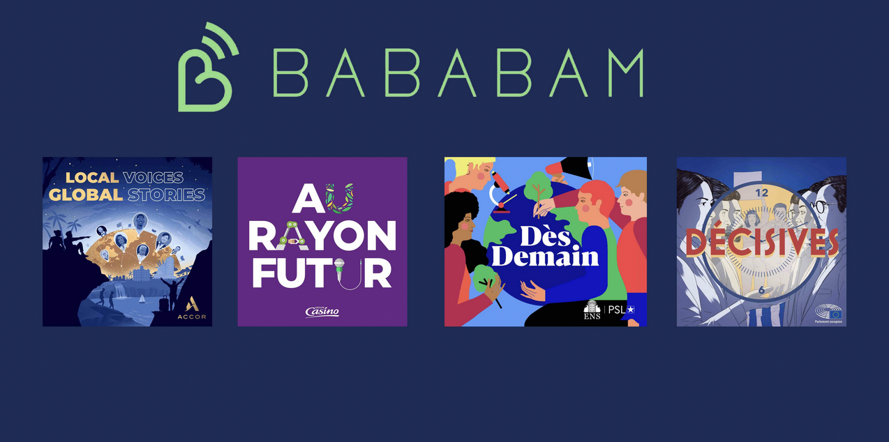 ACCOR fait appel à Bababam pour ses podcasts