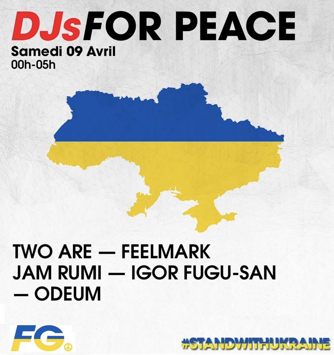 Les DJs ukrainiens mixent sur Radio FG