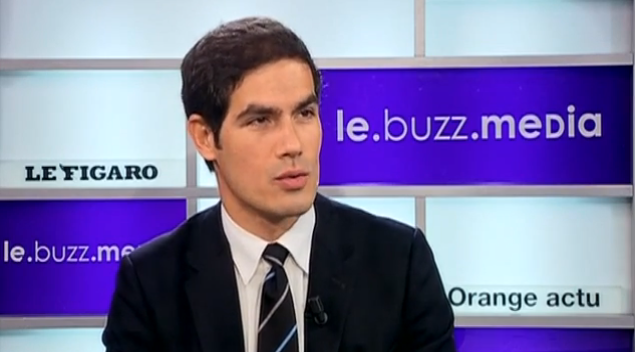 Mathieu Gallet invité du Buzz Média Orange Le Figaro / Capture LLP