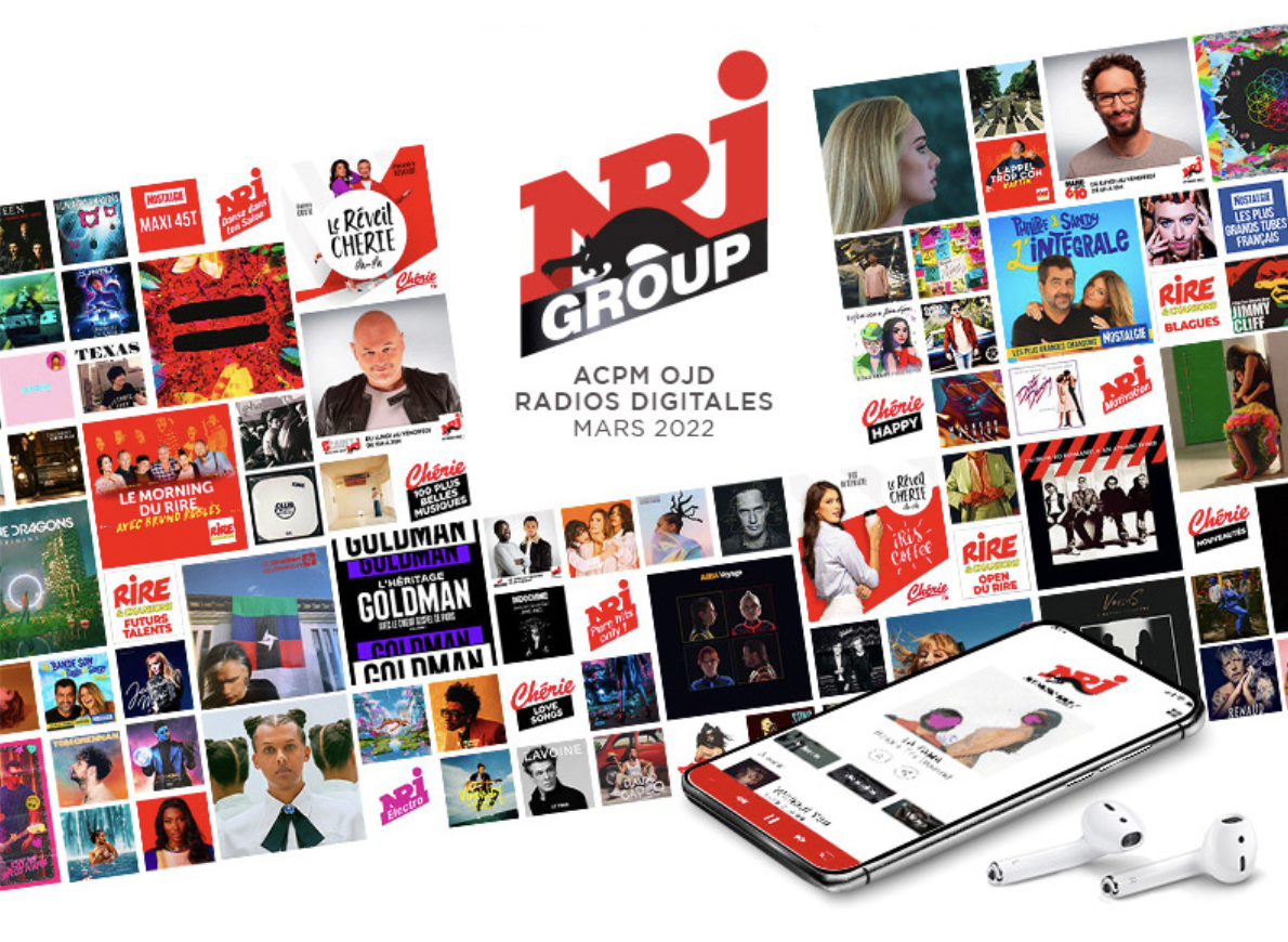 NRJ Group : plus de 40 millions d'heures consommées en numérique