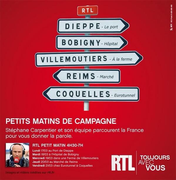 RTL lance les "Petits Matins de Campagne"