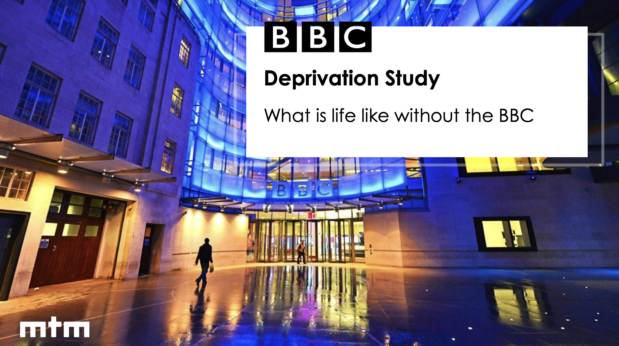 Royaume-Uni : 80 foyers volontairement privés des programmes de la BBC