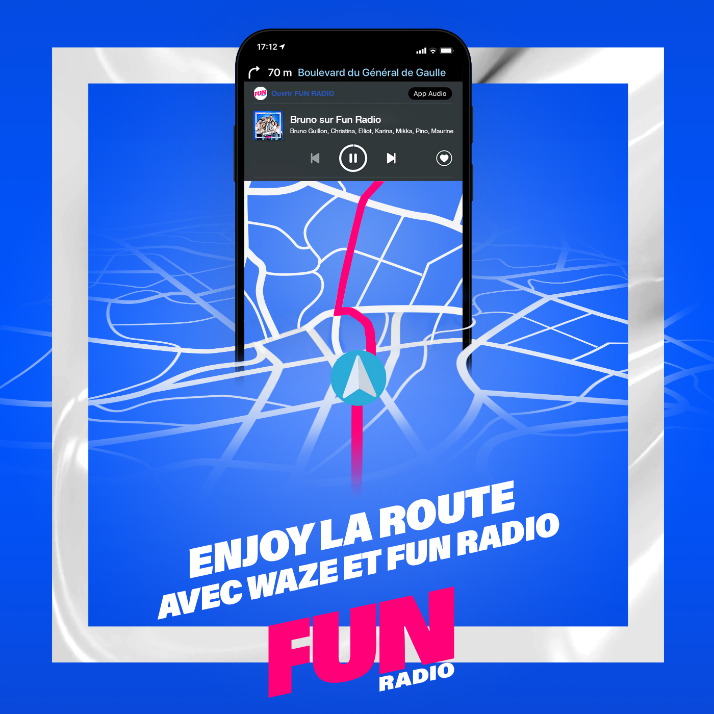 RTL, RTL2 et Fun Radio accessibles sur Waze