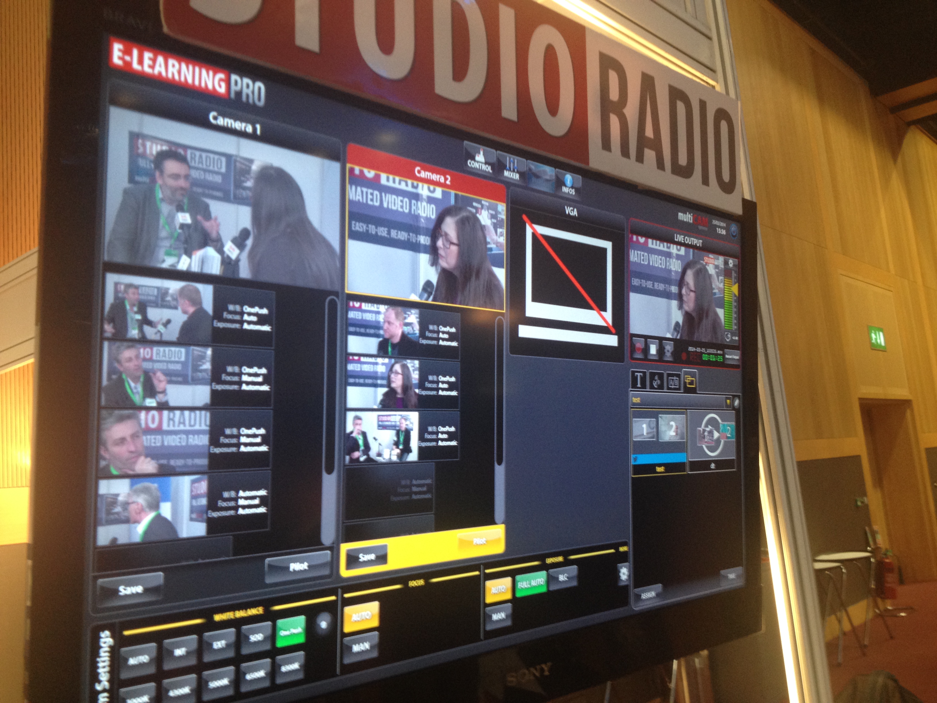 Aussi à l'aise dans les radios que sur le plateau de la French Touch à Dublin : Valerie Geller