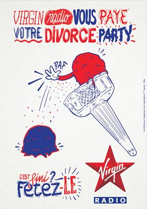 Virgin paye un "Divorce Party"