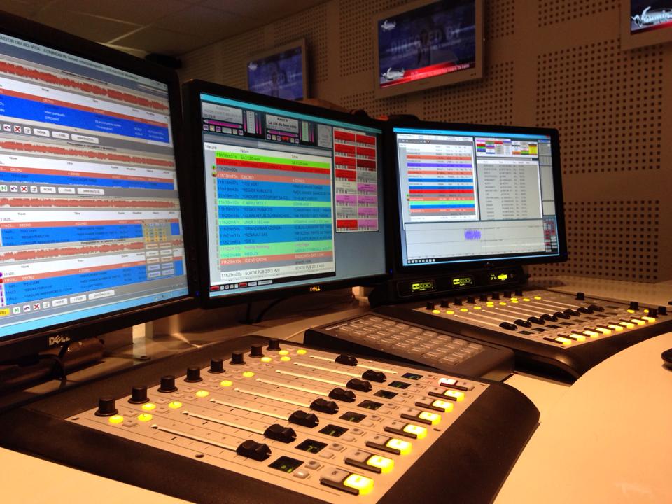 Une radio filmée au NAB de Las Vegas