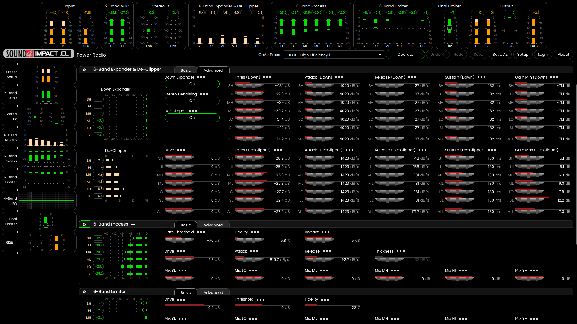 X1 .CLOUD - Main Screen. © Vincent Defretin SOUND4.