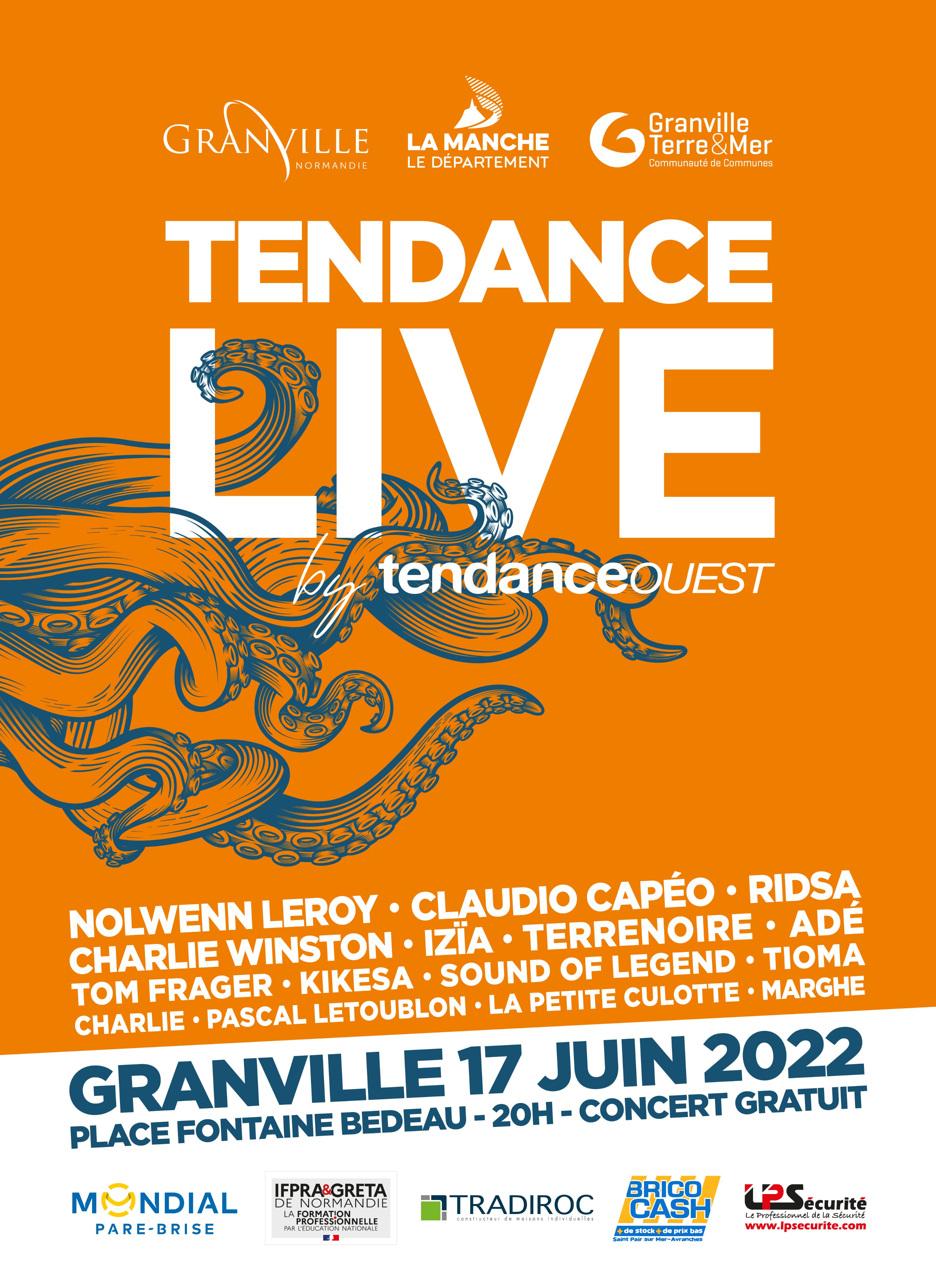 Tendance Ouest : le "Tendance Live" revient à Granville 
