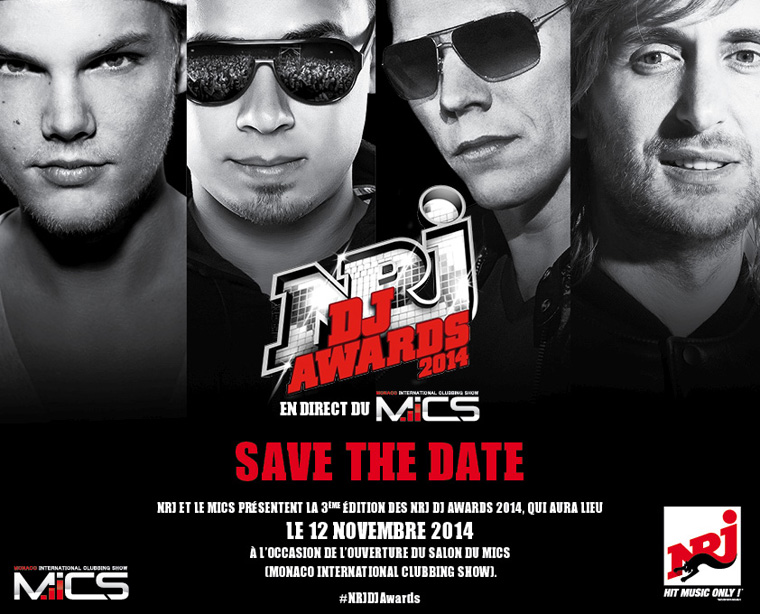 NRJ DJ Awards : ce sera le 12 novembre