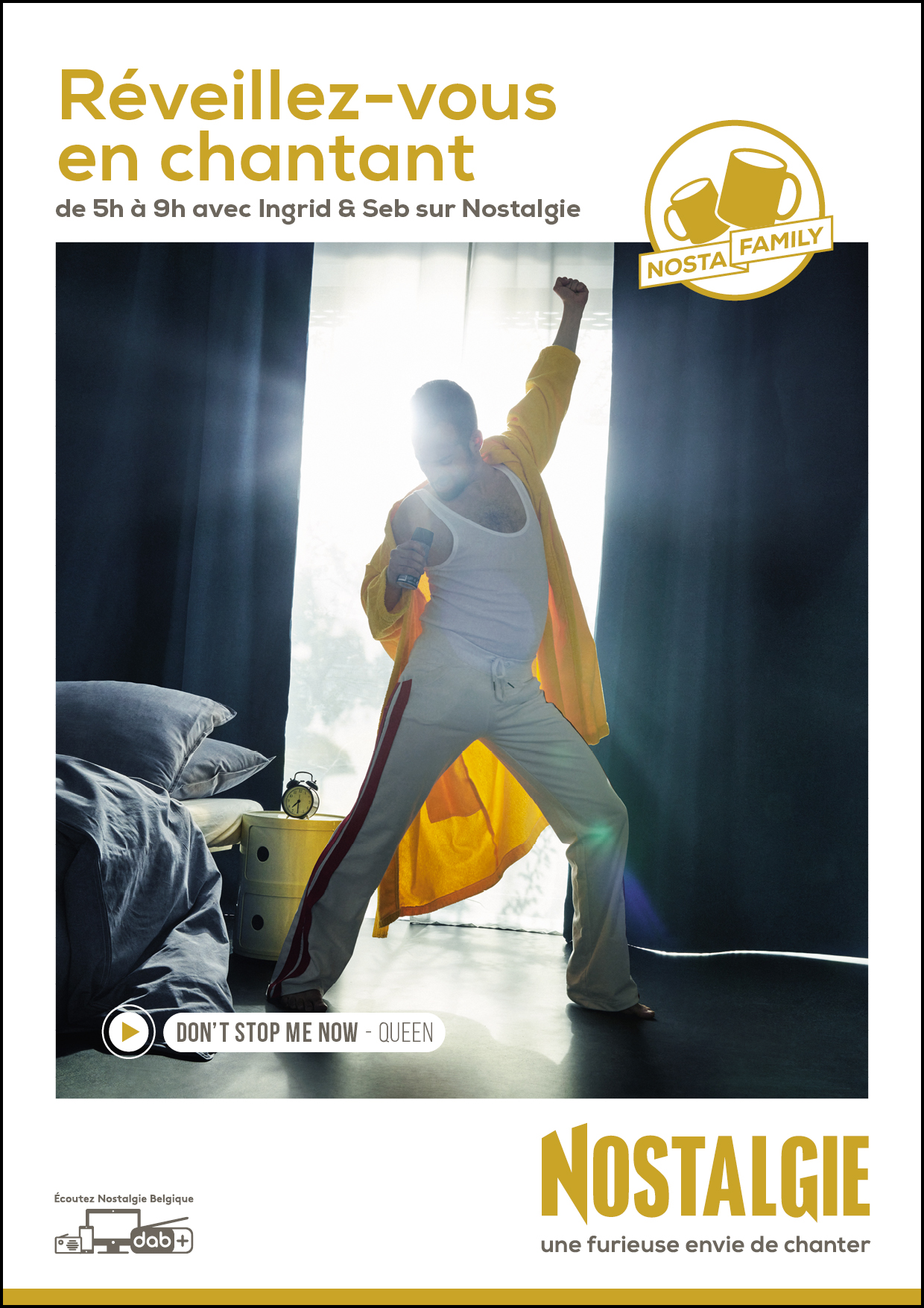 Nostalgie Belgique : "La Nosta Family" en campagne