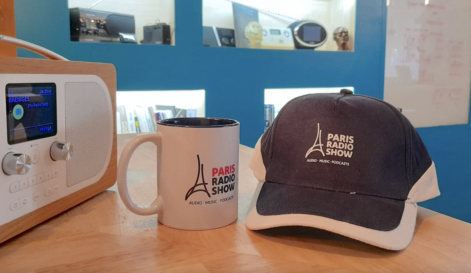 Des goodies aux couleurs du Paris Radio Show
