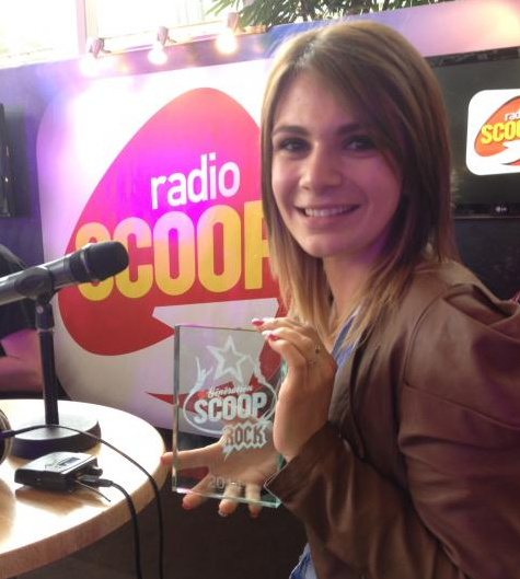 Lise, la gagnante du Génération Scoop Rock 2014