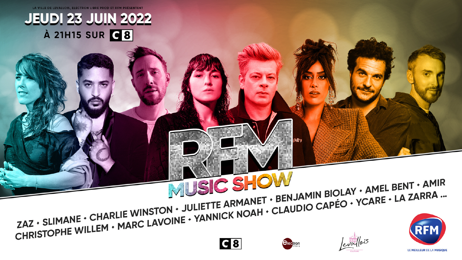 Le "RFM Music Show" se déroulera à Levallois