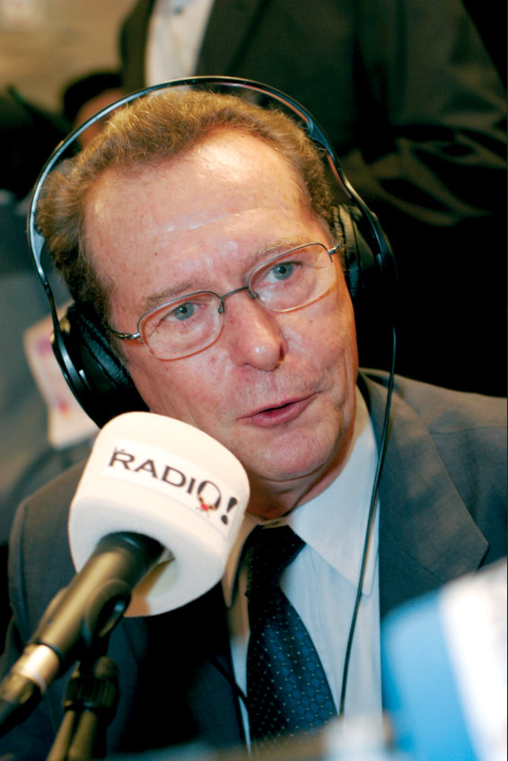 Dominique Baudis inaugurait chaque année le Salon de la Radio (Le RADIO à l'époque) durant tout son mandat.