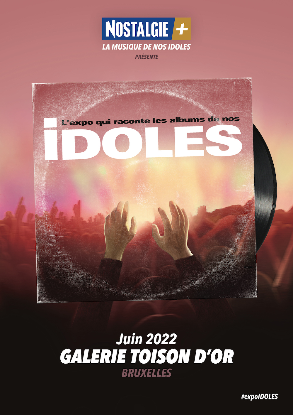 "Idoles", une expo éphémère proposée par Nostalgie+
