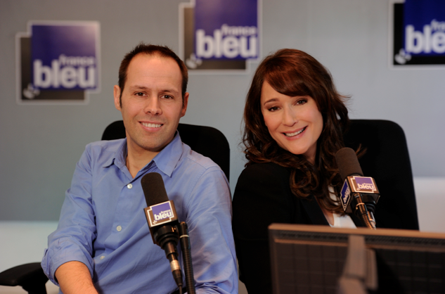 David Aussilou et Daniela Lumbroso © Christophe Abramowitz - Radio France