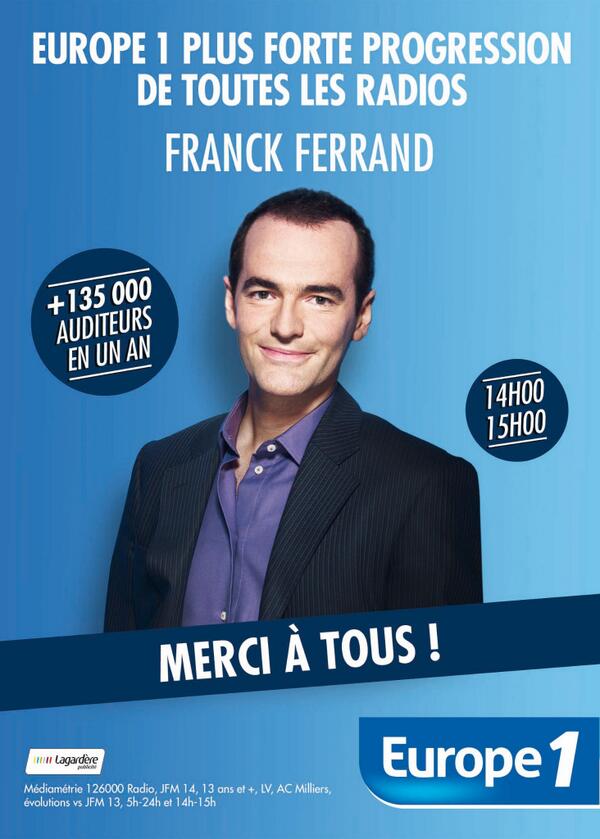 Audience : Europe 1 le fait savoir
