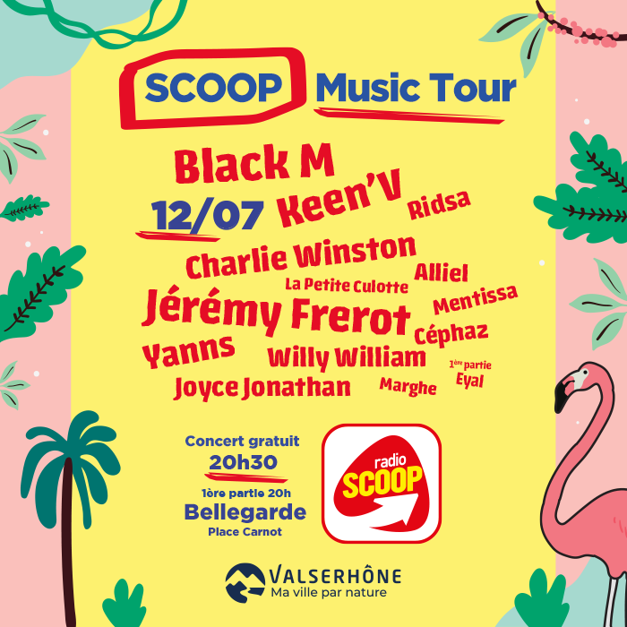 Radio Scoop annonce le retour du Scoop Music Tour