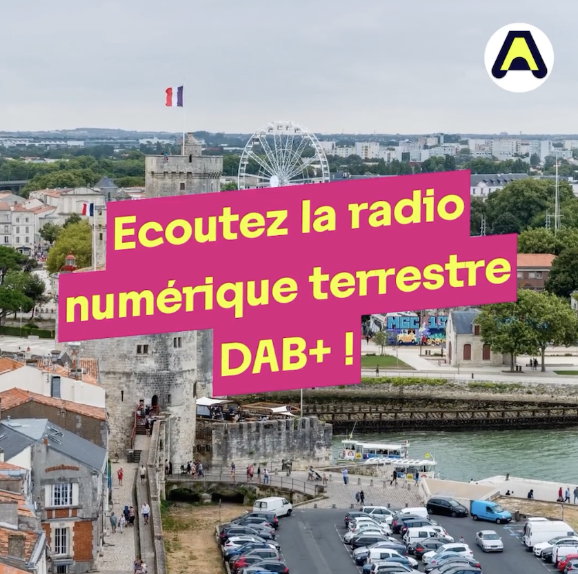 Démarrage des multiplex DAB+ à Orléans, Poitiers et Tours