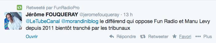 Manu Lévy : "Fun ? Non, je n'irai pas"