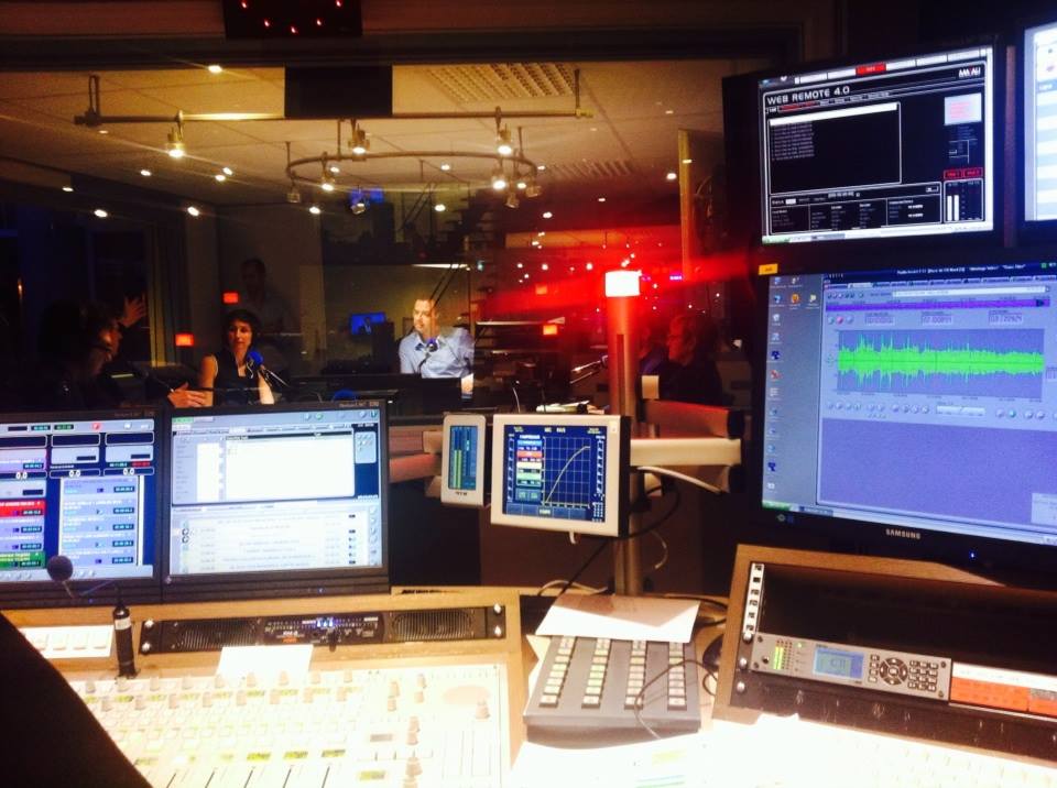 Les studios de France Bleu Nord à Lille