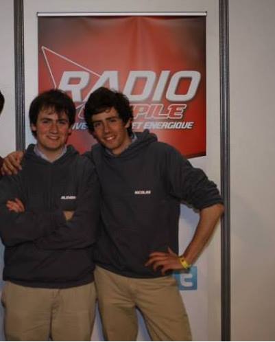 Alexndre et Nicolas Braeckman, les fondateurs de Radio Compile
