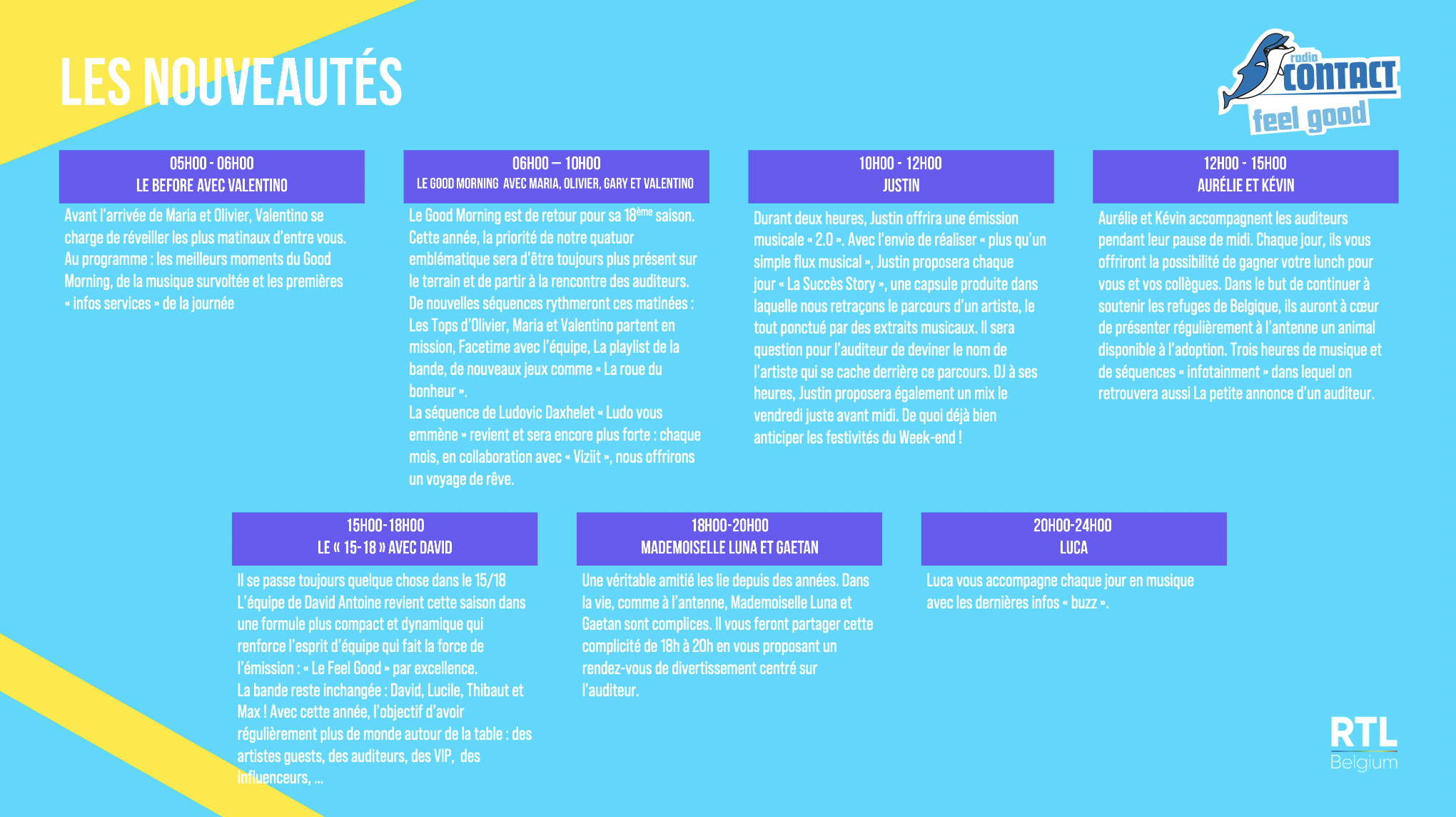 RTL Belgium : nouveaux studios pour les radios