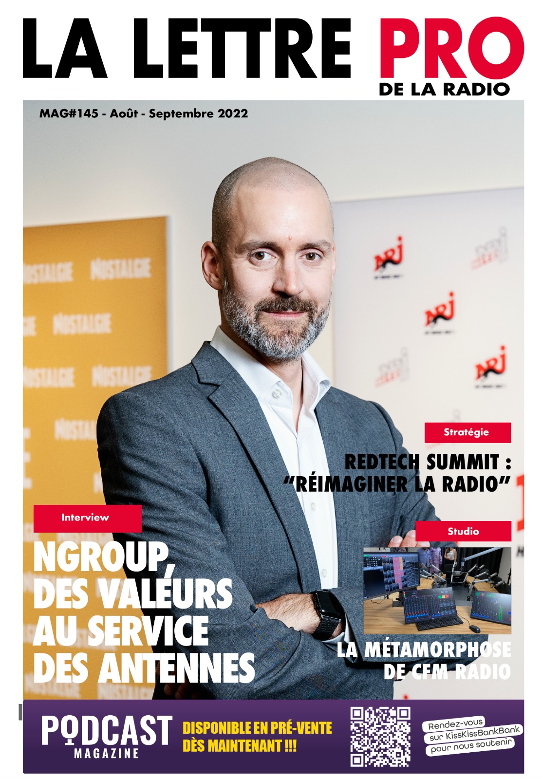 Téléchargez le 145e numéro de La Lettre Pro de la Radio