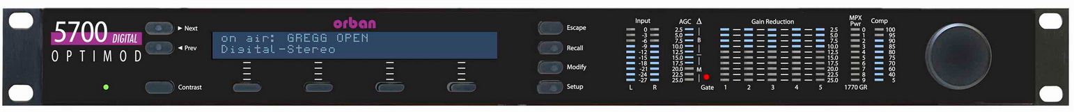 Orban 5700 : le nouveau traitement de son 