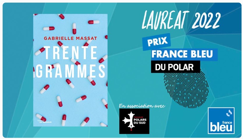Le Prix France Bleu du polar décerné à Gabrielle Massat 