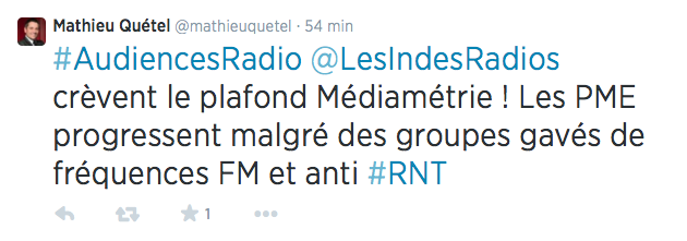 Ça va mieux en le twettant