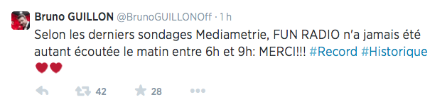 Ça va mieux en le twettant