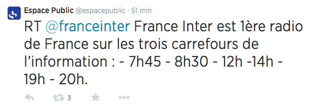 Ça va mieux en le twettant