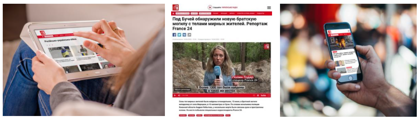 RFI lance son offre d’information en ukrainien